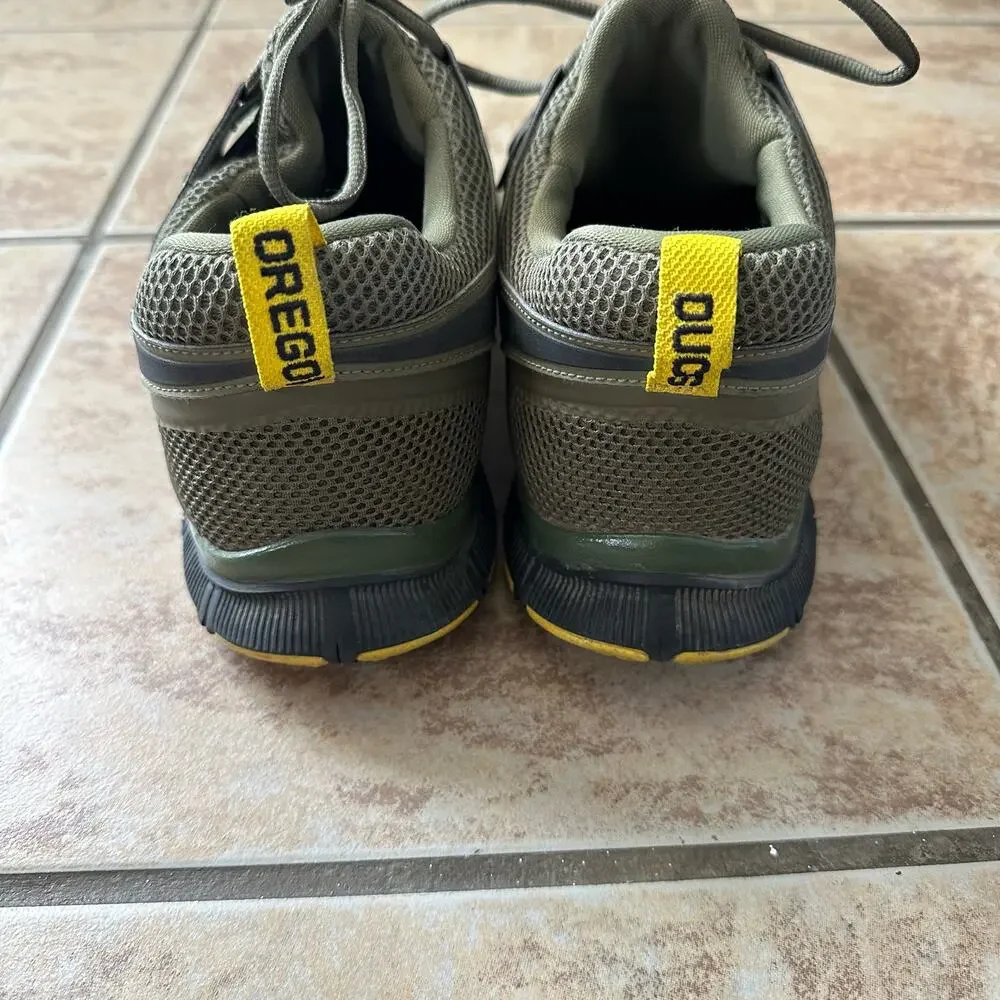 Nike Free Trainer 5.0 Oregon Ducks Size 13 Green Finger Trap PROMO‎ SAMPLE